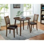 Blackwood 3 Pc. Round Table Set CM3771RT-3PK BY Furniture of America 14