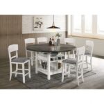 Stacie Counter Ht. Table CM3733WG-RPT-TABLE BY Furniture of America 16