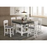 Stacie Counter Ht. Table CM3733WG-RPT-TABLE BY Furniture of America 17