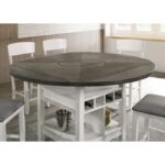 Stacie Counter Ht. Table CM3733WG-RPT-TABLE BY Furniture of America 18