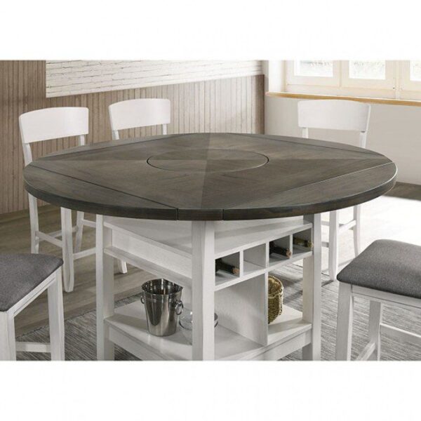Stacie Counter Ht. Table CM3733WG-RPT-TABLE BY Furniture of America 12