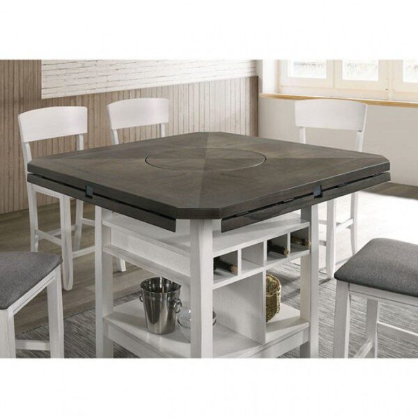 Stacie Counter Ht. Table CM3733WG-RPT-TABLE BY Furniture of America 13