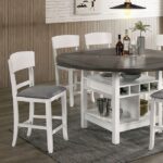 Stacie Counter Ht. Table CM3733WG-RPT-TABLE BY Furniture of America 20