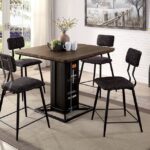 Dicarda Counter Ht. Table  CM3789BK-PT BY Furniture of America 17