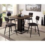 Dicarda Counter Ht. Table  CM3789BK-PT BY Furniture of America 18