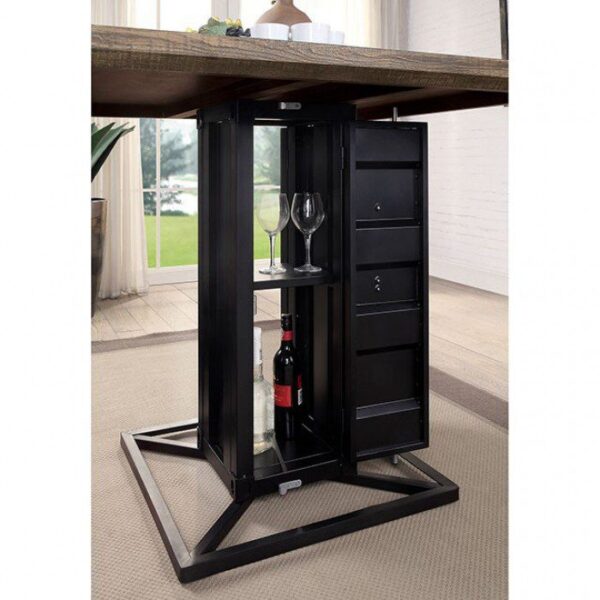 Dicarda Counter Ht. Table  CM3789BK-PT BY Furniture of America 14