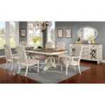 Arcadia Dining Table  CM3150WH-T BY Furniture of America 17