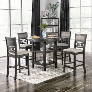 Milly 5 Pc. Counter Ht. Set  CM3609PT-5PK BY Furniture of America