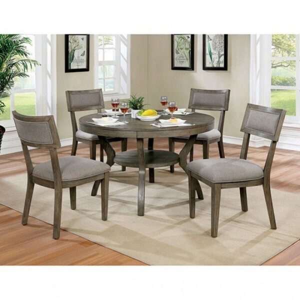 Leeds Round Dining Table  CM3387RT BY Furniture of America 7