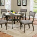 Leeds Round Dining Table  CM3387RT BY Furniture of America 11