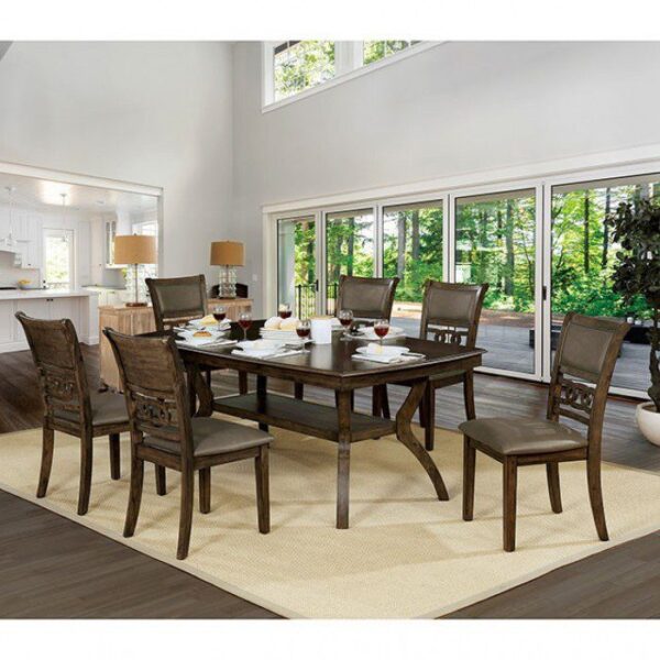 Holly Dining Table  CM3023T BY Furniture of America 7