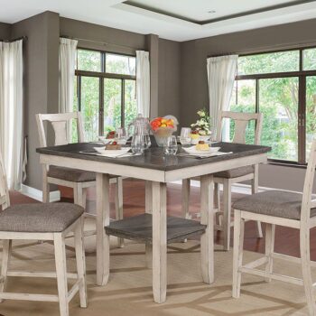Ann Counter Ht. Table Set  CM3752PT-5PK BY Furniture of America