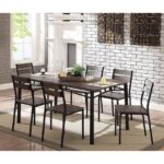 Westport 7 Pc. Dining Table Set  CM3920T-7PK BY Furniture of America 9