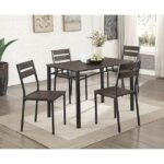 Westport 5 Pc. Dining Table Set  CM3920T-5PK BY Furniture of America 9