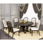 Arcadia Round Dining Table  CM3150RT BY Furniture of America 17