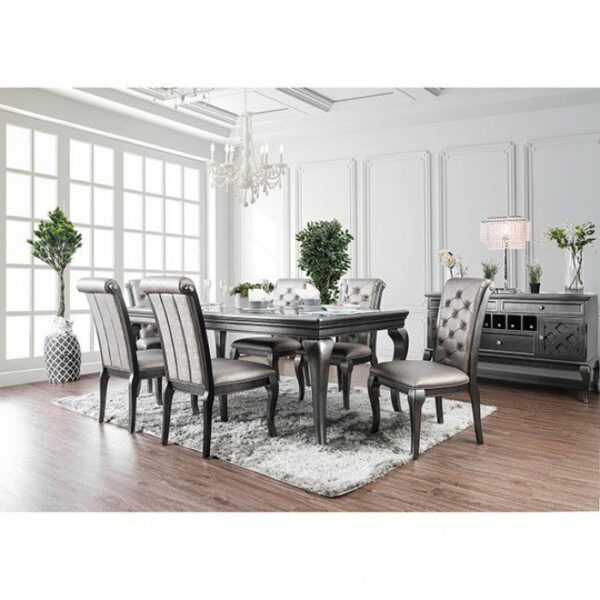 Amina Dining Table  CM3219GY-T BY Furniture of America 10