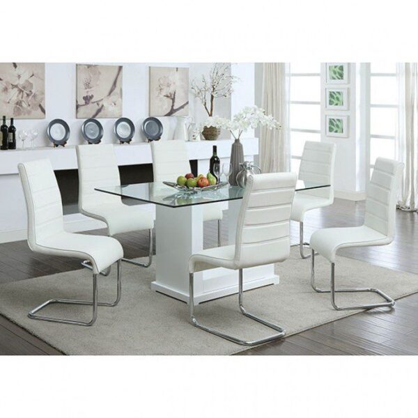 Eva Dining Table  CM3917T BY Furniture of America 7