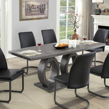 Saskia Dining Table  CM3918T BY Furniture of America 7