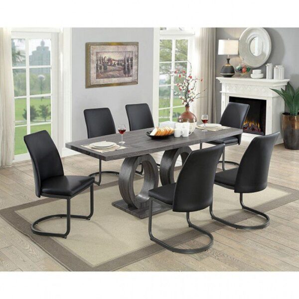 Saskia Dining Table  CM3918T BY Furniture of America 8
