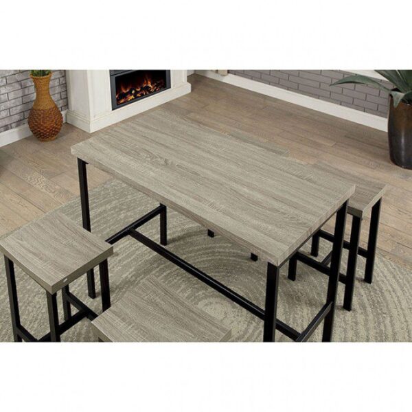 Vilvoorde 5 Pc. Counter Ht. Table Set  CM3454PT-5PK BY Furniture of America 10