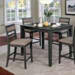 Fafnir 5 Pc. Counter Ht. Table Set CM3607PT-5PK By Furniture of America 7