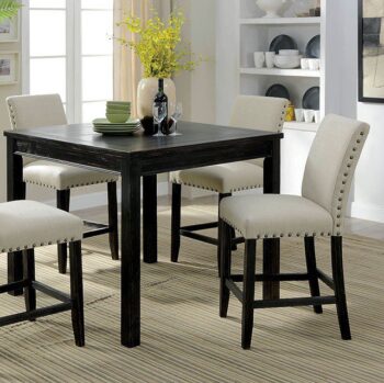 Kristie 5 Pc. Counter Ht. Table Set  CM3314PT-5PK BY Furniture of America