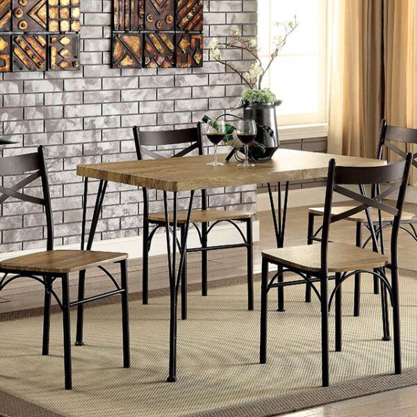 Banbury 5 PC. Dining Table Set  CM3279T-43-5PK BY Furniture of America 8