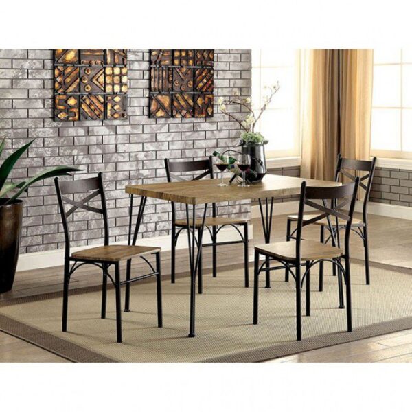 Banbury 5 PC. Dining Table Set  CM3279T-43-5PK BY Furniture of America 12