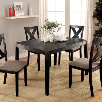 Glenham 5 PC. Dining Table Set  CM3175T-5PK BY Furniture of America