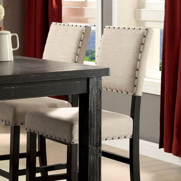 Sania Counter Ht. Table  CM3324BK-PT-54 BY Furniture of America 14