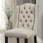 Sania Side Chair (2/Box)  CM3324BK-SC-2PK BY Furniture of America 9