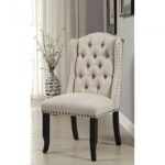 Sania Side Chair (2/Box)  CM3324BK-SC-2PK BY Furniture of America 11