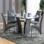 Glenview Dining Table, Gray  CM8372GY-T BY Furniture of America 9