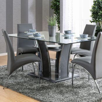 Glenview Dining Table, Gray  CM8372GY-T BY Furniture of America
