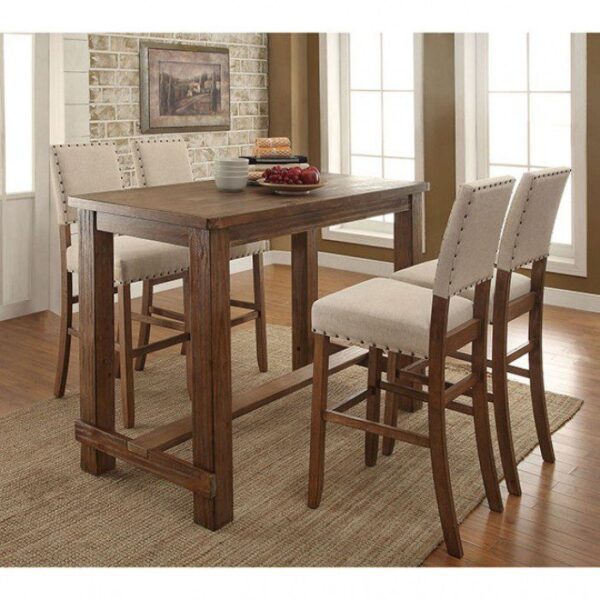 Sania Bar Chair (2/Box) CM3324BC-2PK BY Furniture of America 10