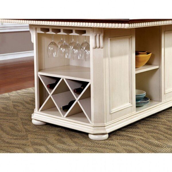 Sabrina Counter Ht. Table  CM3199WC-PT BY Furniture of America 13