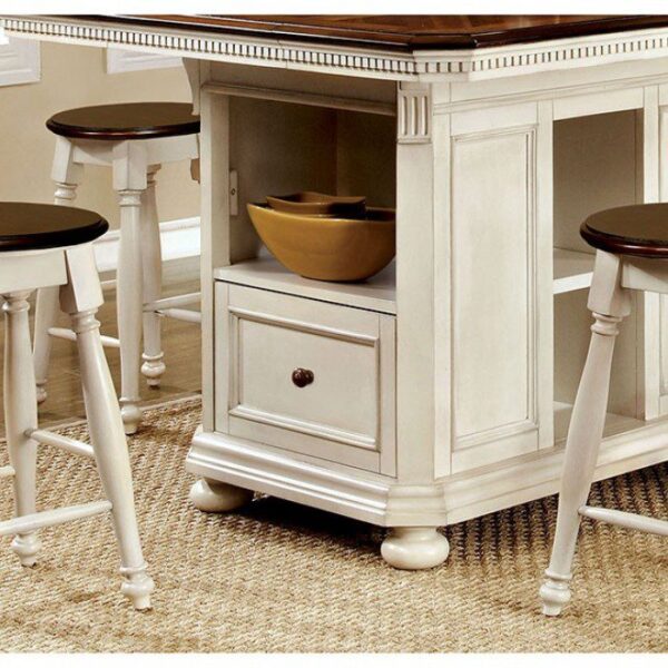 Sabrina Counter Ht. Table  CM3199WC-PT BY Furniture of America 14
