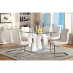 Lodia Dining Table  CM3825WH-T BY Furniture of America 10