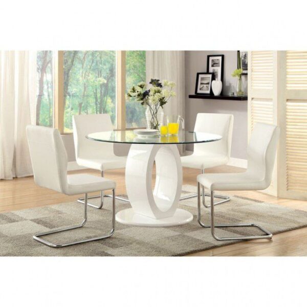 Lodia Dining Table  CM3825WH-RT BY Furniture of America 7