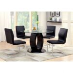 Lodia Side Chair (2/Box) CM3825BK-SC-2PK BY Furniture of America 13