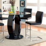 Lodia Round Counter Ht. Table  CM3825BK-RPT BY Furniture of America 11