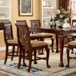 Petersburg Counter Ht. Table  CM3185PT BY Furniture of America 17