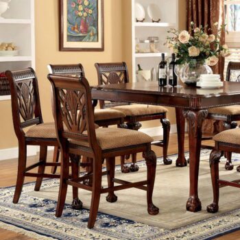 Petersburg Counter Ht. Table  CM3185PT BY Furniture of America