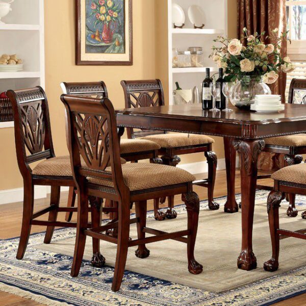 Petersburg Counter Ht. Table  CM3185PT BY Furniture of America 10