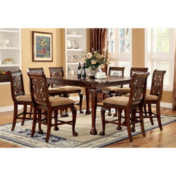 Petersburg Counter Ht. Table  CM3185PT BY Furniture of America 11