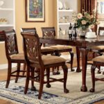 Petersburg Counter Ht. Table  CM3185PT BY Furniture of America 23