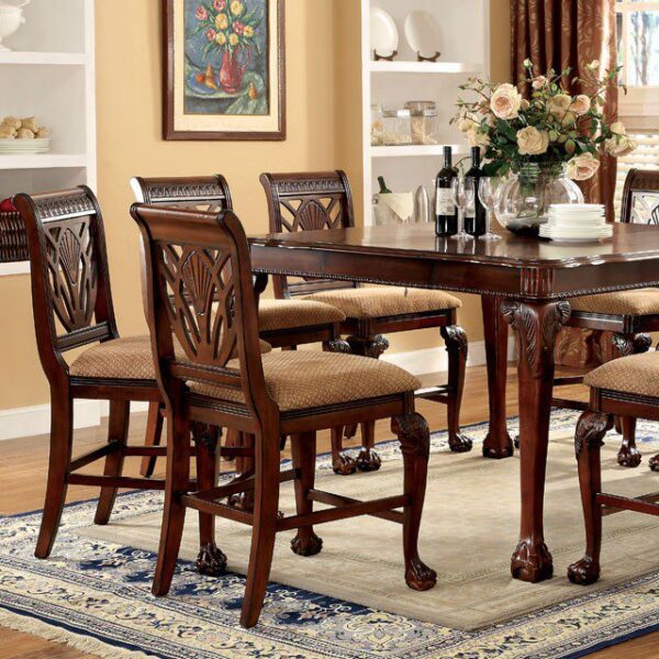 Petersburg Counter Ht. Table  CM3185PT BY Furniture of America 16