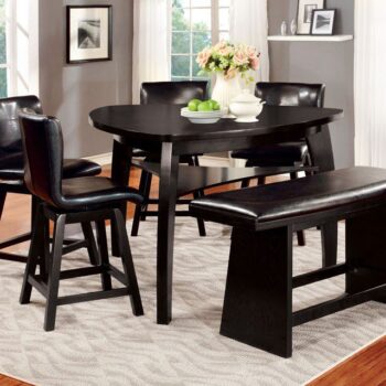 Hurley Counter Ht. Table  CM3433PT BY Furniture of America