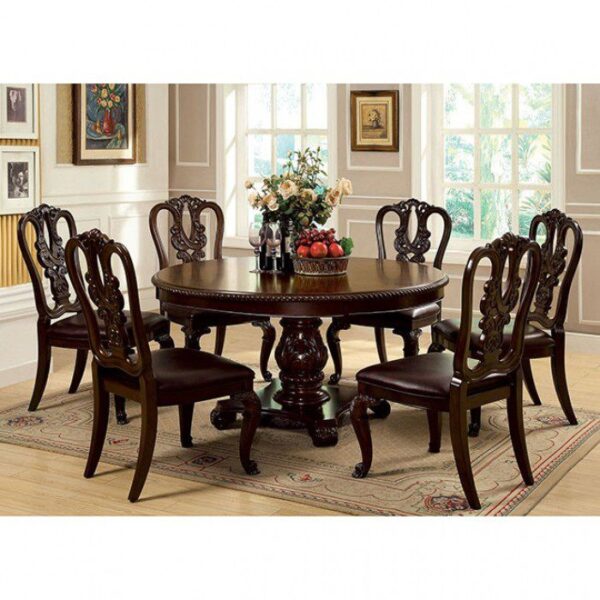 Bellagio Dining Table  CM3319RT BY Furniture of America 14
