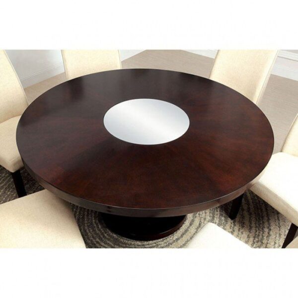 Cimma Round Dining Table  CM3556T BY Furniture of America 12